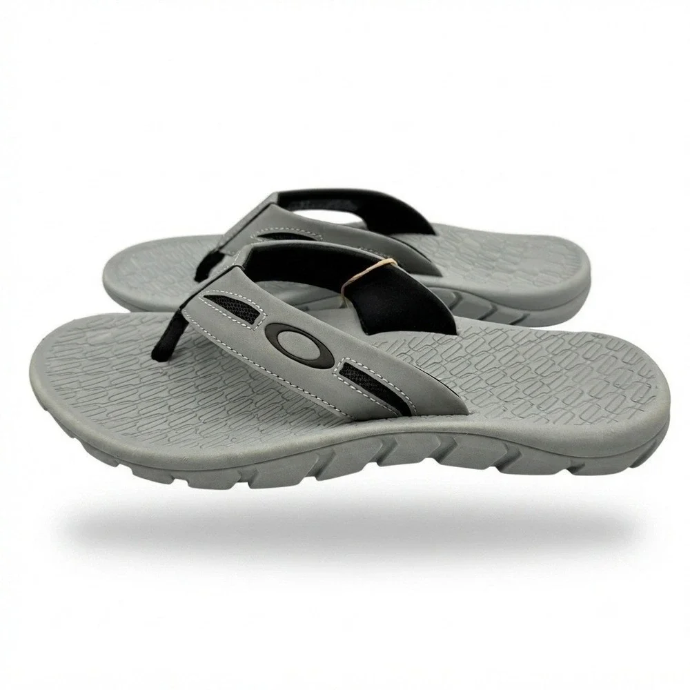 Oakley Operative Sandal 2.0 Mens Size 13 Stone Gray Sport Flip Flop **NEW**